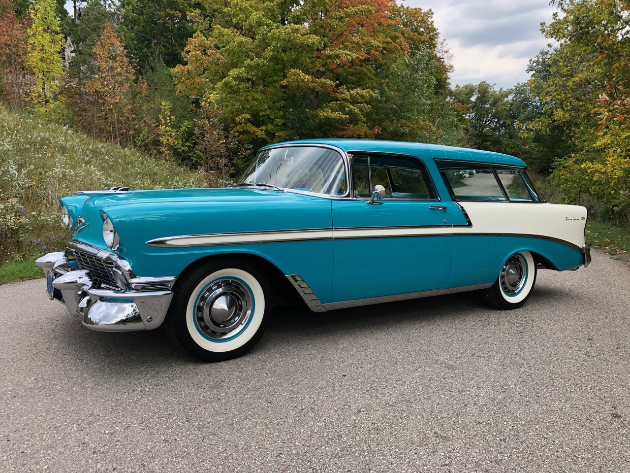 1956 Chevrolet Belair Nomad Station Wagon Old Is New Again Inc.